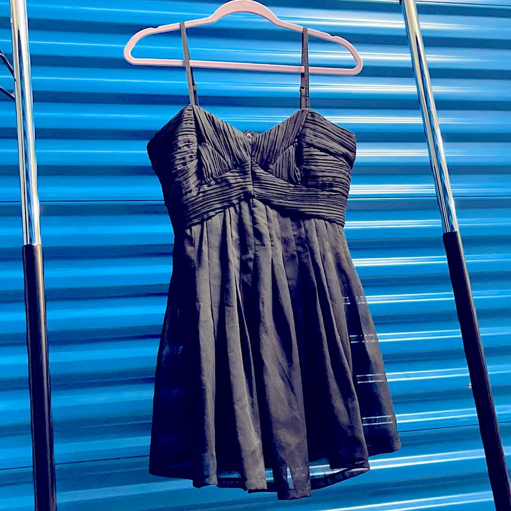 Black Double Pleated Babydoll Dress - Stop sleeping on the lil black dresses!